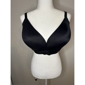PINK Victoria’s Secret Wear Everywhere Lightly Lined Bra Black 40DDD #1237
